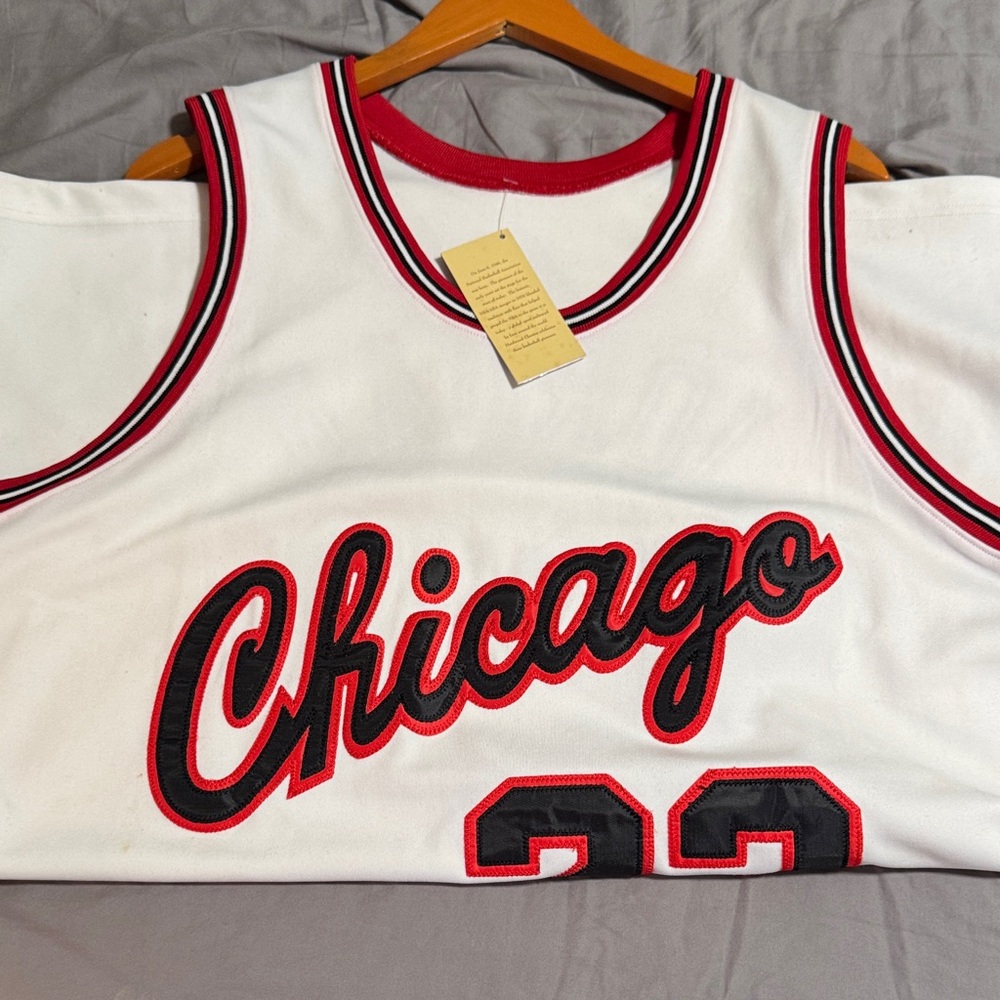 Mitchell & Ness Hardwood Classics White Jersey